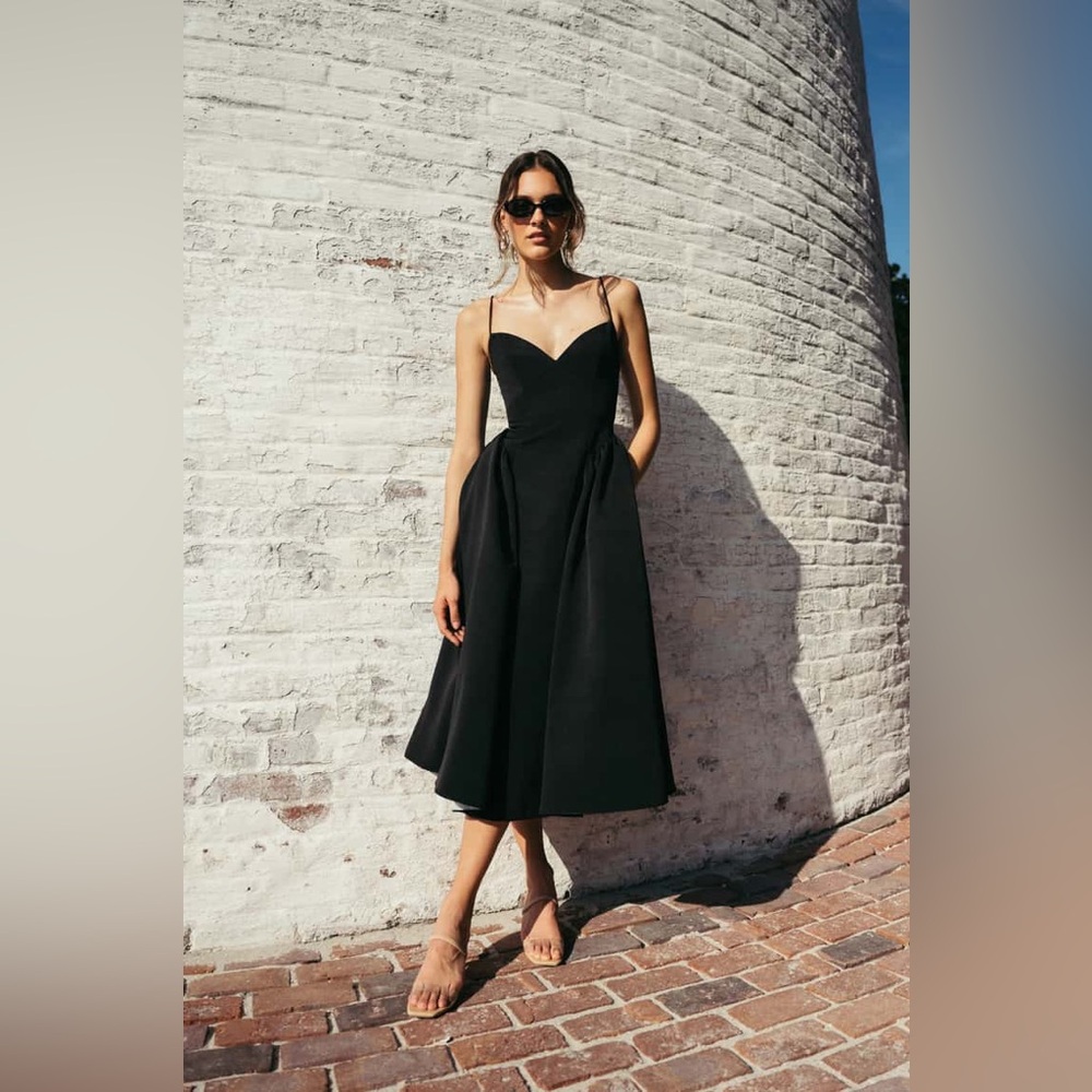 Jenny Yoo Elegant Black Gown